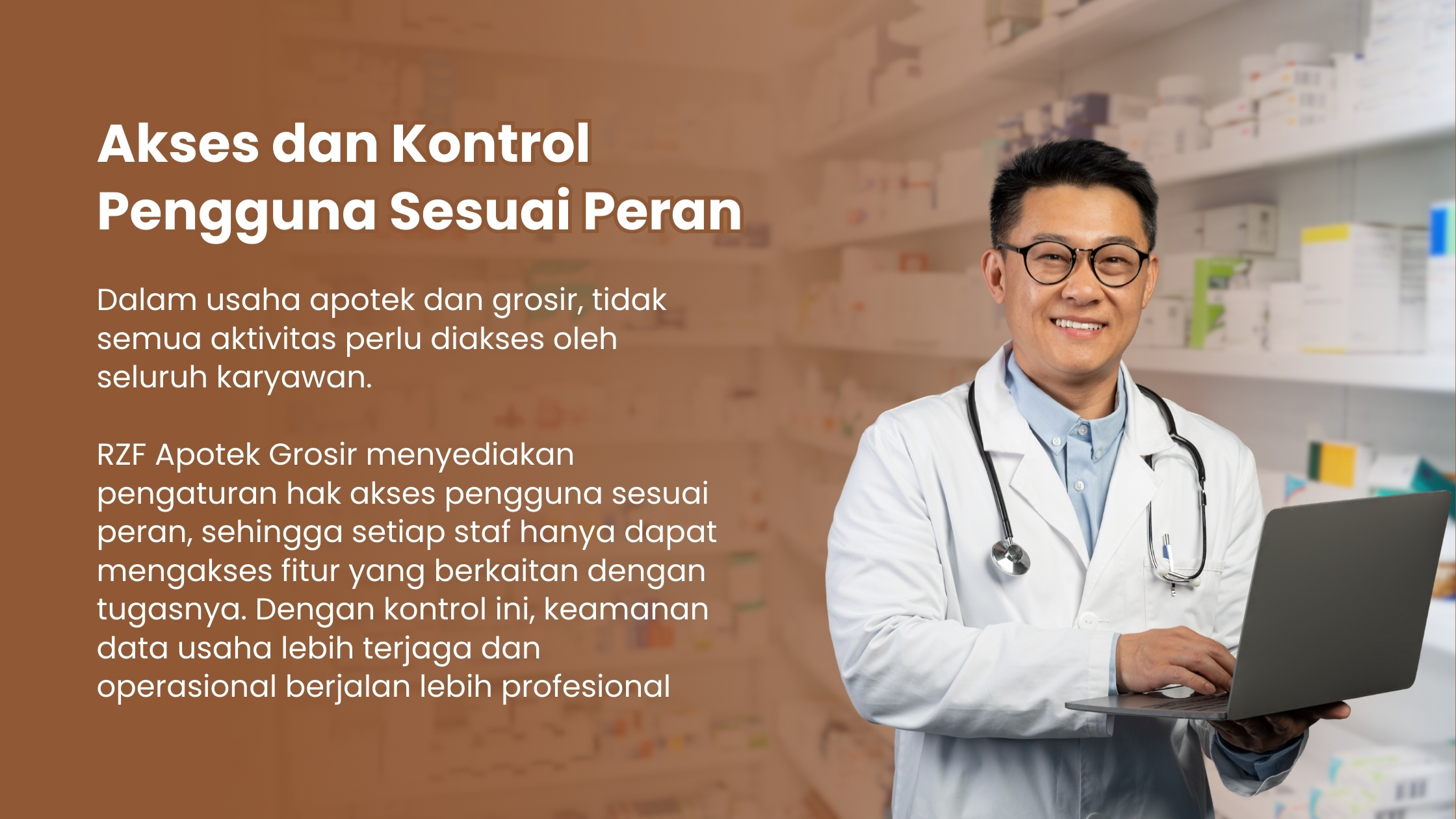 Akses dan Kontrol Pengguna Sesuai Peran