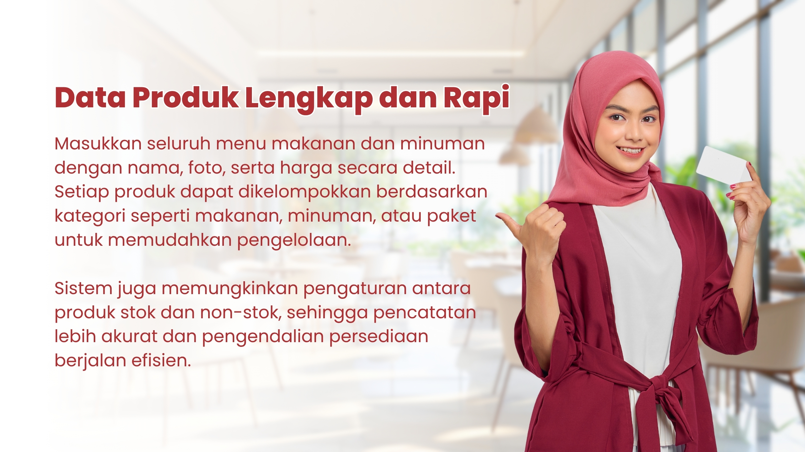 Data Produk Lengkap & Rapi
