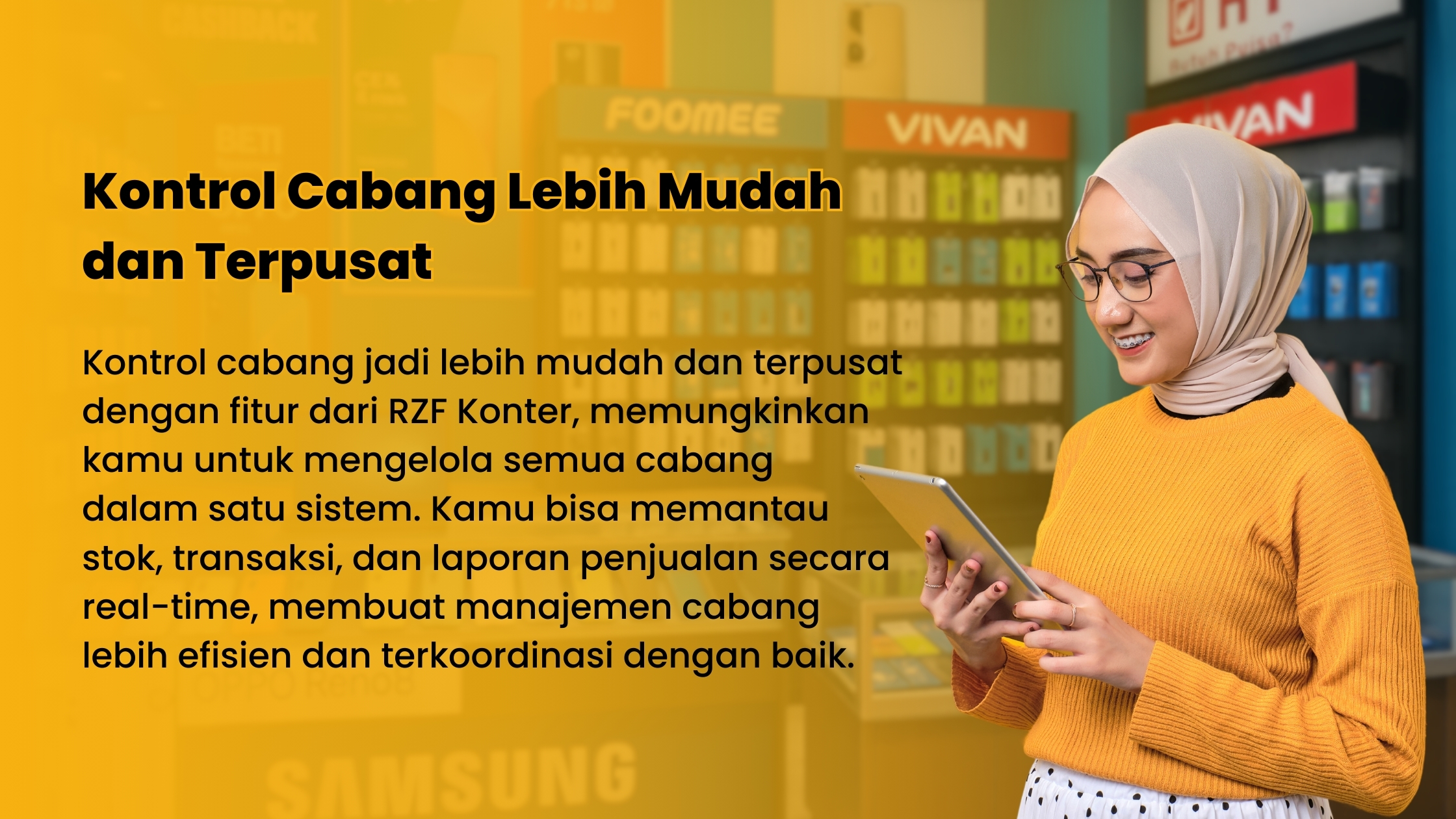 Kontrol Cabang Terpusat