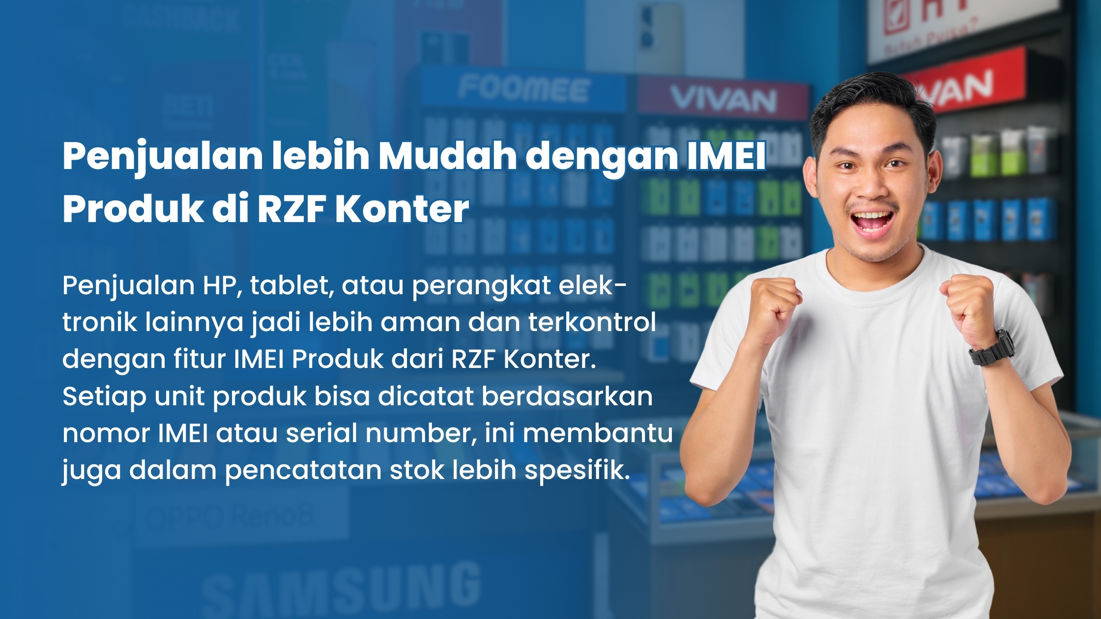 Penjualan Mudah dengan IMEI