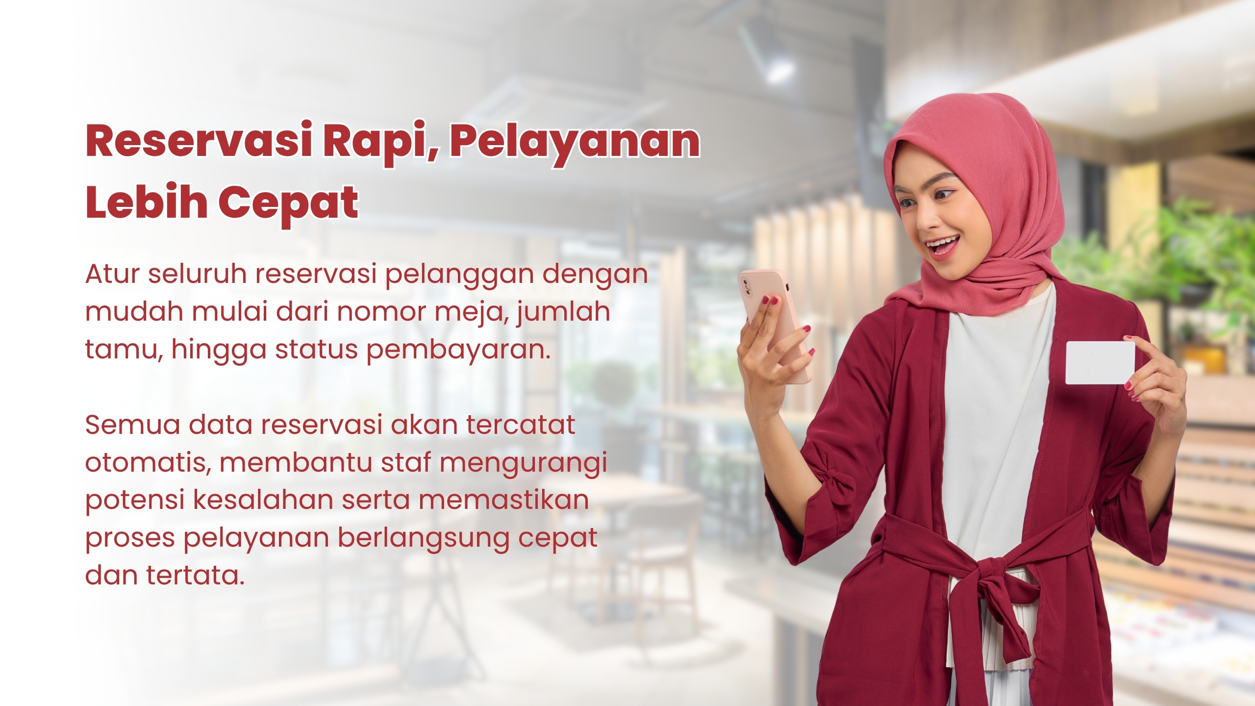 Reservasi Rapi, Pelayanan Lebih Cepat